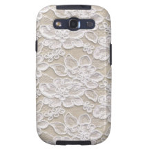 Vintage Floral Lace Samsung Galaxy SIII Covers