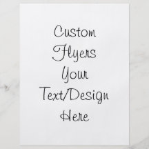 Vintage Floral Pattern 1 - Faded Red Personalized Flyer