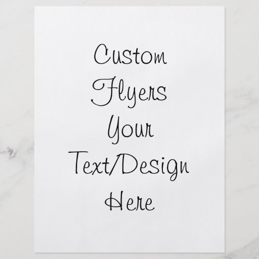 Vintage Floral Pattern 1 - Faded Red Personalized Flyer