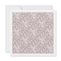Vintage Floral Pattern 1 - Faded Red