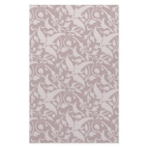 Vintage Floral Pattern 1 - Faded Red