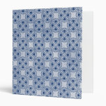 Vintage Floral Pattern Binder