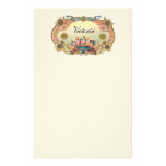 Vintage Floral Personalized Stationery