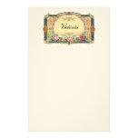 Vintage Floral Personalized Stationery