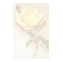 Vintage Floral Stationery