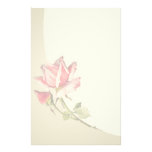 Vintage Floral Stationery on Recycled Paper