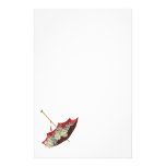 Vintage Floral Stationery on Recycled Paper