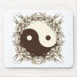 Vintage Floral Yin Yang