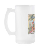 Vintage Florida Postcard Mugs and Steins