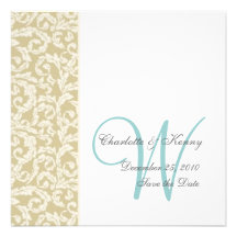vintage flourish; live, love, laugh | save the dat invitation