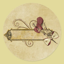 Vintage Flower stickers