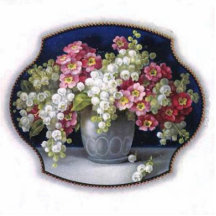 Vintage Flower Vase Photo Sculpture