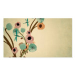 Vintage flowers Business Card