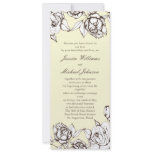 Vintage Flowers Invite