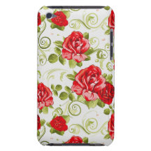 vintage flowers iPod touch cases