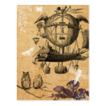 Vintage Flying Machine Postcard