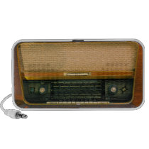 Vintage FM Transmitter Iphone Speakers