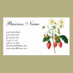 Vintage Food Fruit Berries Strawberries by Redoute business cards