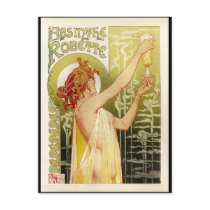 Vintage French Absinthe Advertisement Post Card