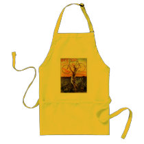 Vintage French Bicycle Poster Apron
