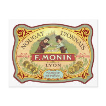 Vintage French Candy Label