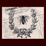 Vintage French Chic Honey Bee postcards