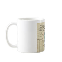 Vintage French Chic Victorian Birdcage Love Birds Coffee Mugs