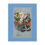 "Vintage French Christmas Card" Postcard