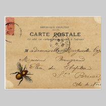 Vintage French Ephemera Postcard postcards
