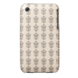 Vintage french floral art nouveau petit point iPhone 3 cases