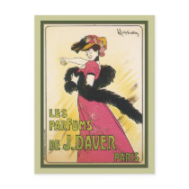 Vintage French Soap Label Postcard
