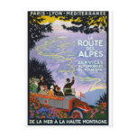 Vintage French Travel Poster Art Postcards