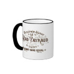 Vintage French Typographic Chocolate Label Coffee Mug