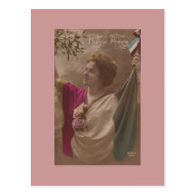Vintage French Women Post Card
