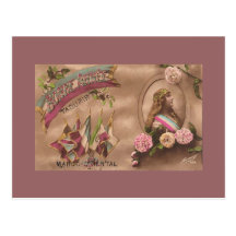 Vintage French Women Post Card