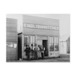 Vintage Frontier Town 4 postcards