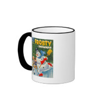 Vintage Frosty on Skates Mugs