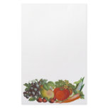 Vintage Fruit and Vegetables Stationery