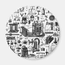 VINTAGE GADGETS MAGNETS