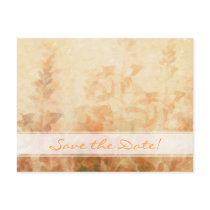 Vintage Garden Wedding Save The Date Post Cards