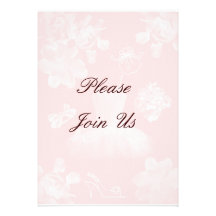 Vintage Gardenia Bridal Shower Invitation