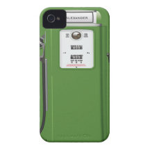 Vintage Gasoline Pump iPhone 4 Case