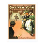 Vintage Gay New York Theatre Poster Post Card