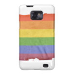 Vintage gay pride flag - samsung galaxy s2 case
