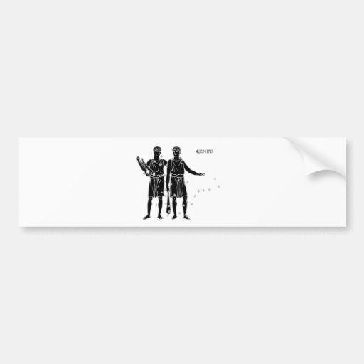 Vintage Gemini Bumper Stickers