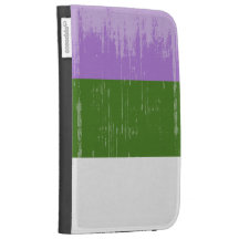 Vintage Genderqueer Pride.png Kindle Cases