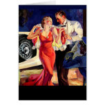 Vintage General Automobile Advertisement Greeting Card