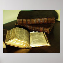 Vintage Geneva Bible Print