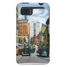 Vintage Georgia Street Scene HTC Vivid Cases