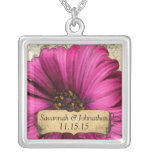 Vintage Gerber Daisy Anniversary Necklace